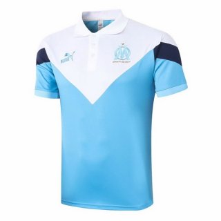 Polo Marseille 2020 2021 Bleu Clair