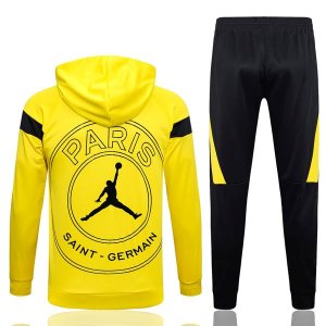 Sweat Shirt Capuche Paris Saint Germain 2023-2024 Jaune