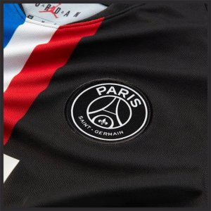 JORDAN Thailande Maillot Paris Saint Germain 4ª 2019 2020 Noir