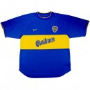 Thailande Maillot Boca Juniors Domicile Retro 2000 2001 Bleu