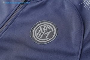 Survetement Inter Milan 2018 2019 Gris Bleu