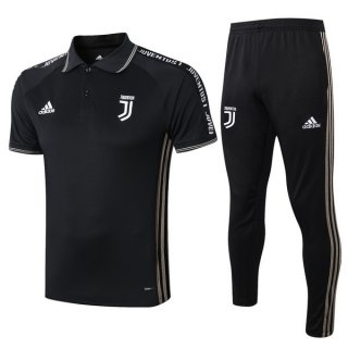 Polo Ensemble Complet Juventus 2019 2020 Jaune Noir Polo Ensemble Complet Juventus 2019 2020 Jaune Noir