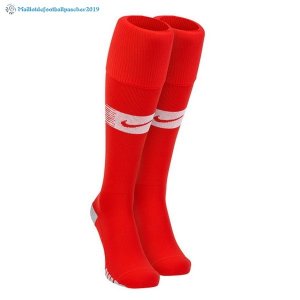 Chaussette Turquie Domicile 2018 Rouge