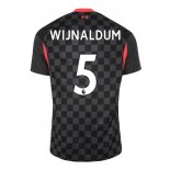 Maillot Liverpool NO.5 Wijnaldum Third 2020 2021 Noir