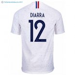 Maillot France Exterieur Diarra 2018 Blanc