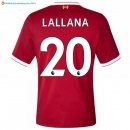 Maillot Liverpool Domicile Lallana 2017 2018