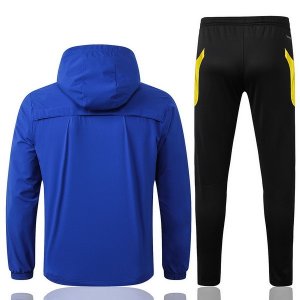 Coupe Vent Manchester United Ensemble Complet 2019 2020 Bleu Noir