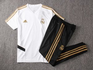 Entrainement Real Madrid Ensemble Complet 2019 2020 Blanc Negro