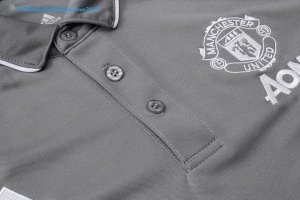 Polo Manchester United Ensemble Complet 2017 2018 Gris