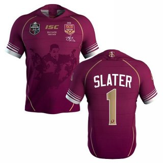 Maillot QLD Maroons Slater 2018 Rouge