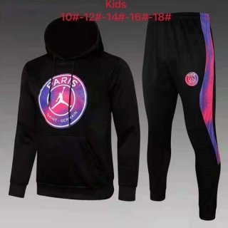 Enfant Sweat Shirt Capuche Paris Saint Germain 2022 Noir Rose Enfant Sweat Shirt Capuche Paris Saint Germain 2022 Noir Rose