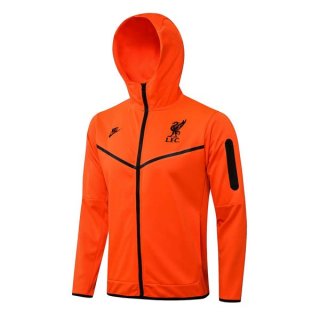 Sweat Shirt Capuche Liverpool 2022 2023 Orange