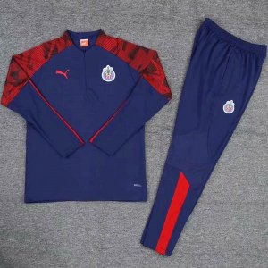 Survetement Chivas 2019 2020 Rouge Bleu