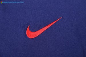 Survetement AS Roma 2017 2018 Bleu Marine Rouge