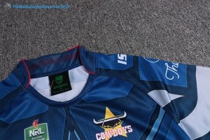 Maillot Rugby Cowboys Bleu 2017 2018