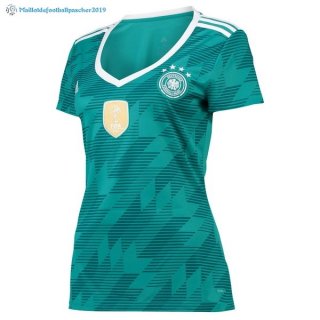 Maillot Allemagne Exterieur Femme 2018 Vert Maillot Allemagne Exterieur Femme 2018 Vert