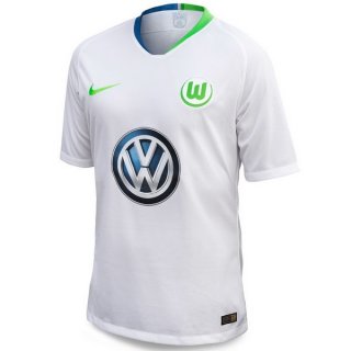 Maillot Wolfsburgo Exterieur 2018 2019 Blanc Maillot Wolfsburgo Exterieur 2018 2019 Blanc