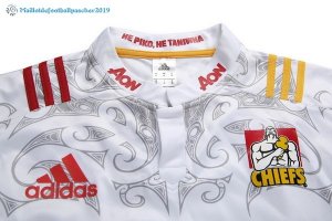 Maillot Rugby Chiefs Exterieur 2017 2018 Blanc