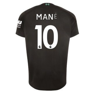 Maillot Liverpool NO.10 Mane Third 2019 2020 Noir Maillot Liverpool NO.10 Mane Third 2019 2020 Noir