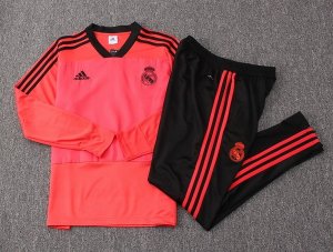 Survetement Real Madrid 2018 2019 Orange Noir