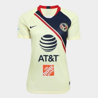 Maillot Club América Domicile Femme 2018 2019 Jaune