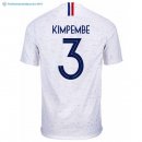 Maillot France Exterieur Kimpembe 2018 Blanc