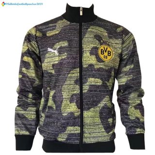 Veste Borussia Dortmund 2017 2018 Jaune Gris Veste Borussia Dortmund 2017 2018 Jaune Gris