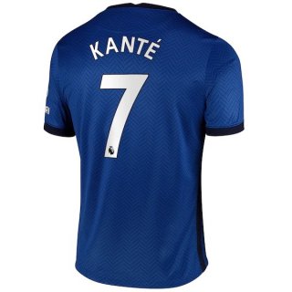 Maillot Chelsea NO.7 Kante Domicile 2020 2021 Bleu