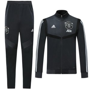 Survetement Manchester United 2019 2020 Gris Marine