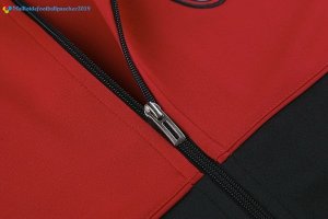 Survetement Milan 2017 2018 Rouge