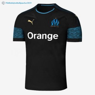 Thailande Maillot Marseille Exterieur 2018 2019 Noir