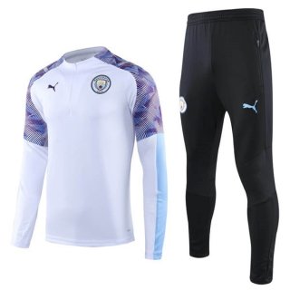 Survetement Manchester City 2019 2020 Blanc Purpura Survetement Manchester City 2019 2020 Blanc Purpura
