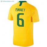 Maillot Brésil Domicile Ismaily 2018 Jaune