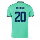 Maillot Real Madrid NO.20 Asensio Third 2019 2020 Vert