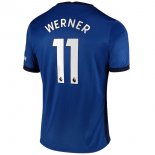 Maillot Chelsea NO.11 Werner Domicile 2020 2021 Bleu