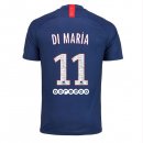 Maillot Paris Saint Germain NO.11 Di Maria Domicile 2019 2020 Bleu