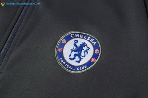 Survetement Chelsea Enfant 2017 2018 Gris Marine