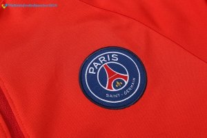 Survetement Paris Saint Germain 2017 2018 Rouge Bleu