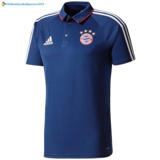 Polo Bayern Munich 2017 2018 Bleu Polo Bayern Munich 2017 2018 Bleu