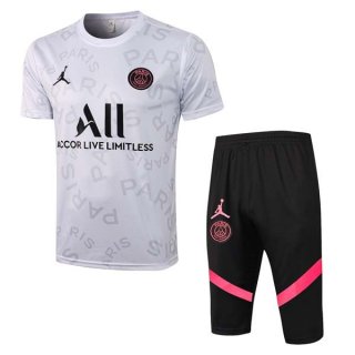 Maillot Entrainement Paris Saint Germain Ensemble Complet 2022 Blanc