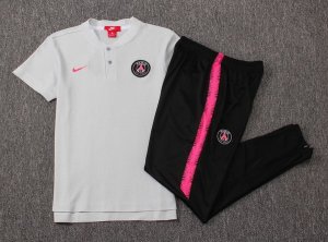 Polo Ensemble Complet Paris Saint Germain 2018 2019 Noir Rose