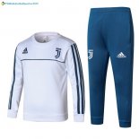 Survetement Juventus Enfant 2017 2018 Blanc Bleu