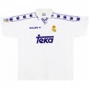 Thailande Maillot Real Madrid Replica Domicile Retro 1994 1996 Blanc