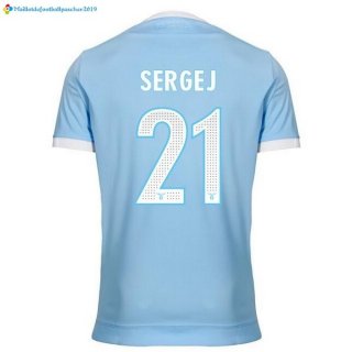 Maillot Lazio Domicile Sergej 2017 2018 Maillot Lazio Domicile Sergej 2017 2018