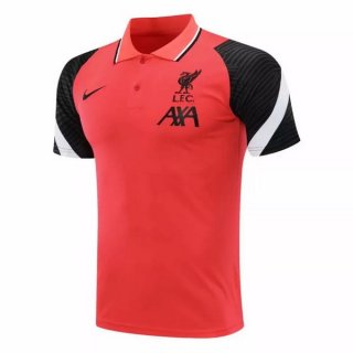 Polo Liverpool 2020 2021 Rouge Noir Polo Liverpool 2020 2021 Rouge Noir