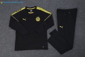 Survetement Borussia Dortmund 2017 2018 Noir Marine