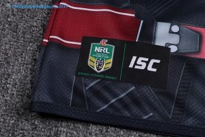 Maillot Rugby Manly Sea Eagles 2017 2018 Noir