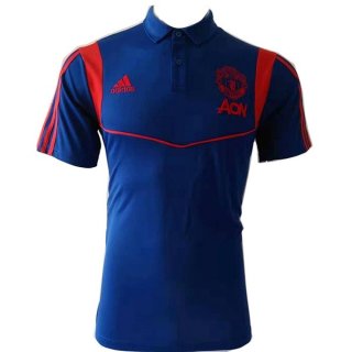 Polo Manchester United 2019 2020 Bleu Marine