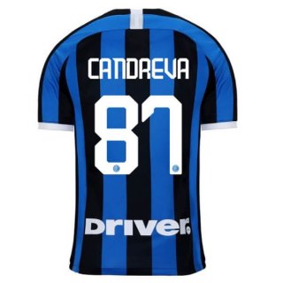 Maillot Inter Milan NO.87 Candreva Domicile 2019 2020 Bleu Maillot Inter Milan NO.87 Candreva Domicile 2019 2020 Bleu
