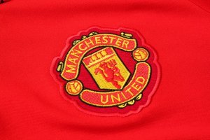 Polo Ensemble Complet Manchester United 2019 2020 Rouge Noir